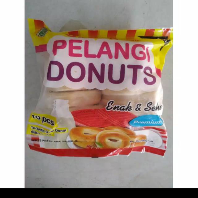 

Pelangi donut jumbo