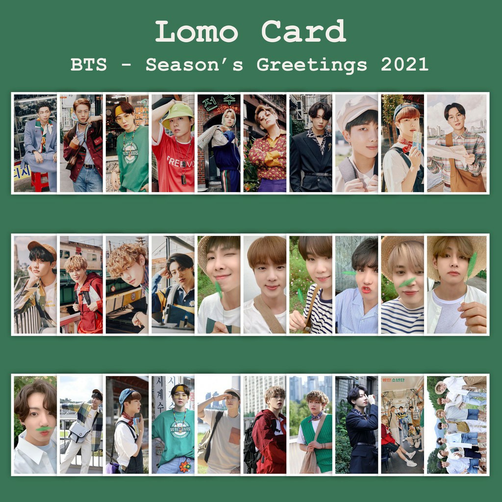 Jual LOMO CARD BTS, EXO, NCT, WAYV, TREASURE, SUPERM (ISI 30 PCS ...