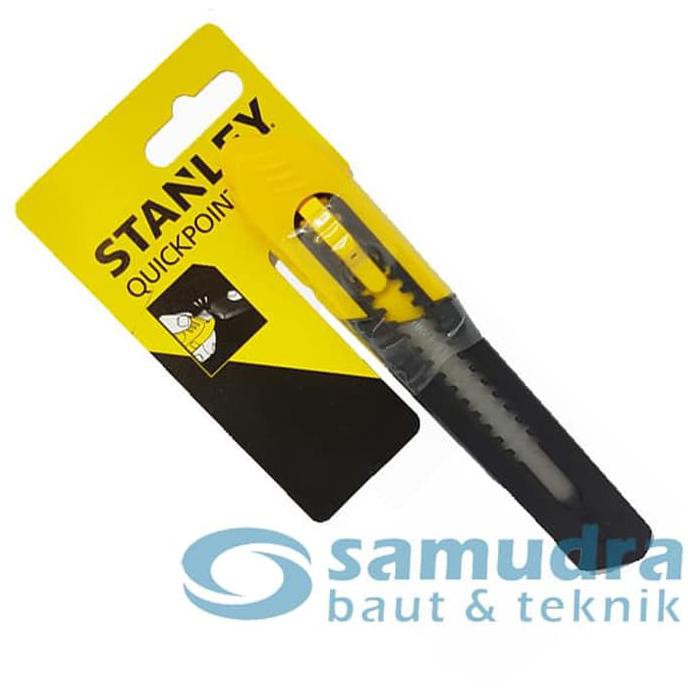 

DISKON BESAR Pisau Cutter 18 mm STANLEY Quick Point Knife 10-151