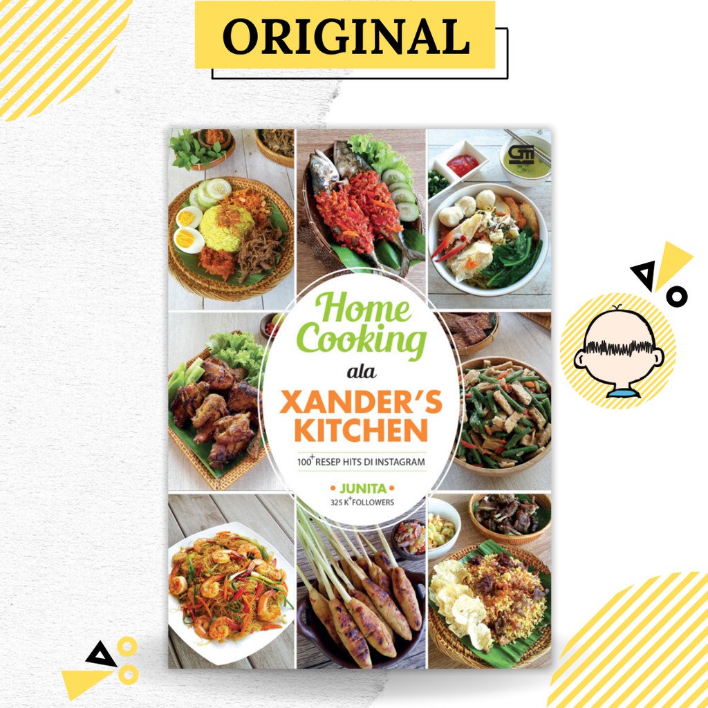 OmBotak Buku Home Cooking ala Xander's Kitchen:100 Resep Hits di Instagram