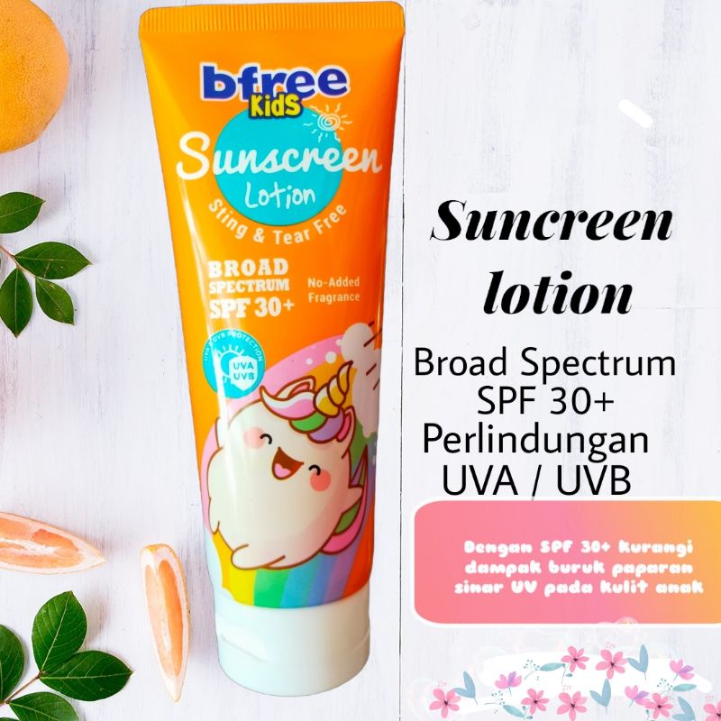 BFREE KIDS Suncreen Lotion Anak