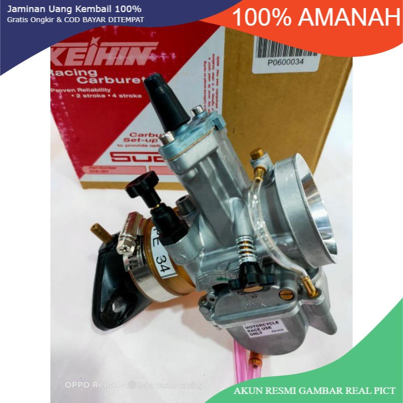 karbu pwk 30 keihin plus manipol satria fu