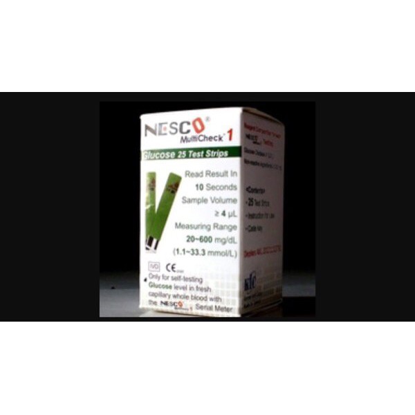 

Termurah strip nesco gula/ glukosa/ glucose Diskon