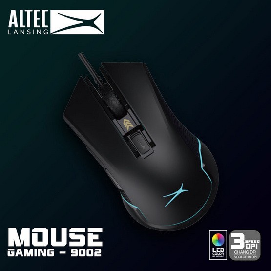 Mouse Gaming Wireless + Wired Altec Lansing ALGM9002 / ALGM 9002