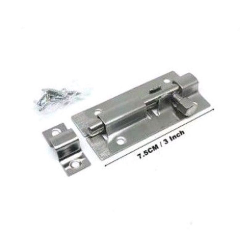 GRENDEL STAINLES 2-6 INCH/SELOT PINTU/GRENDEL PINTU
