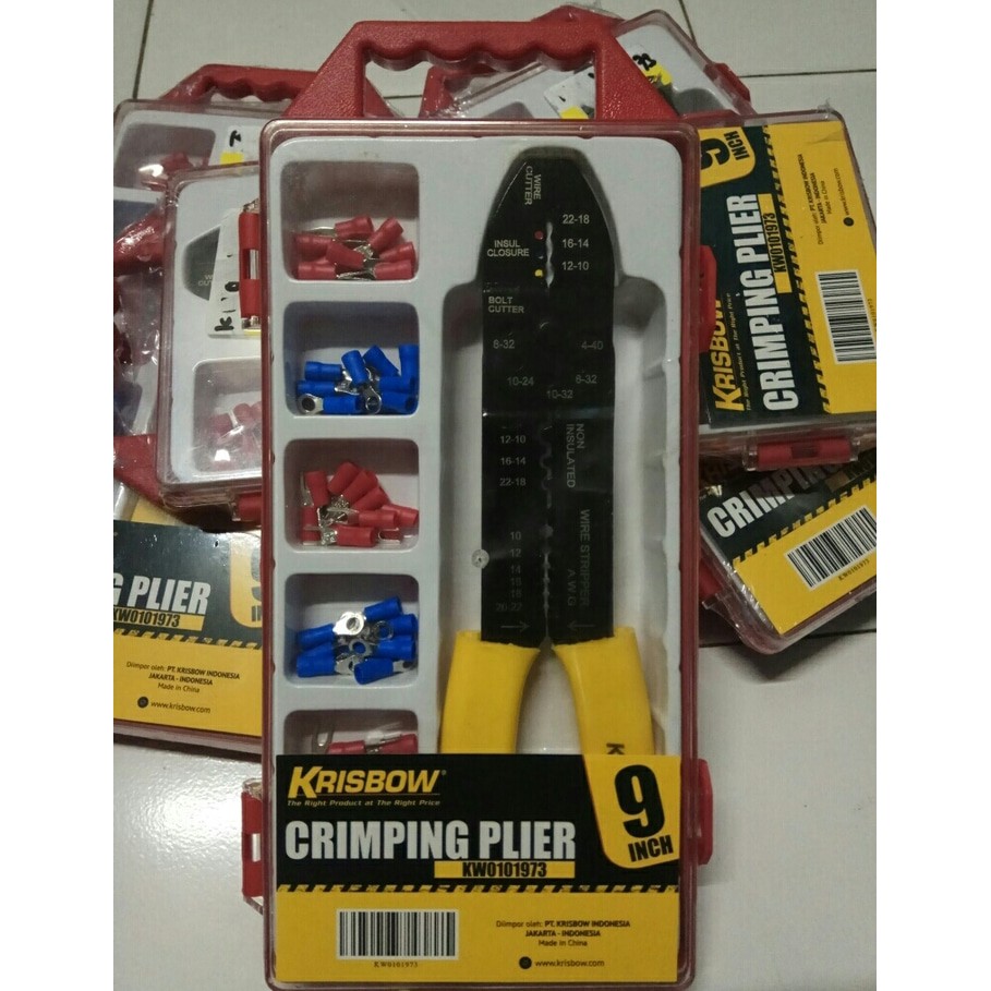 freeongkir TANG CRIMPING 9 INCHI KRISBOW KW0101973 PROMO        ORIGINAL gratisongkir