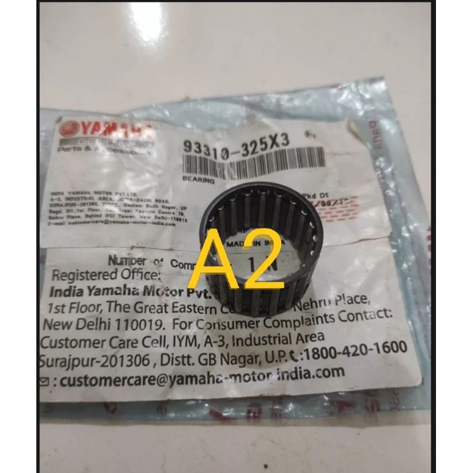 bearing neddle lahar laher roces bambu rumah gear gigi stater one way sabre xabre vixion new nva adv