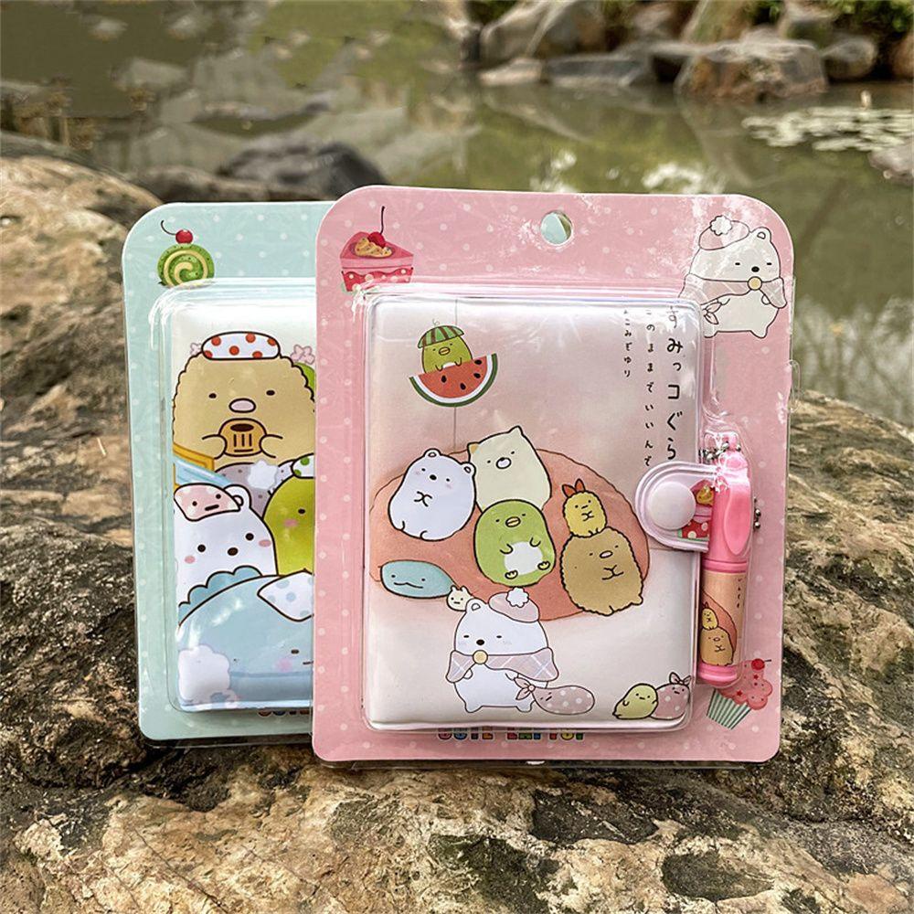 AUGUSTINA Mini Notebook Portable Kawaii Novelty Dinosaurus Travellers Journals Daisy Planner Avoacdo Notebook Dengan Pulpen