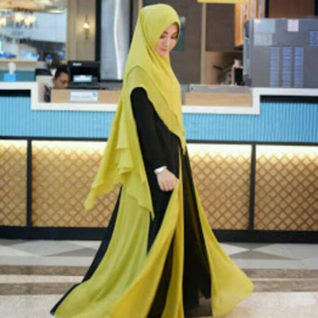 gamis jauharah syar'i