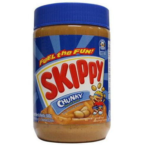 

Big Sale Skippy Chunky Peanut Butter 500 gr w2fit Cuci Gudang Awal Tahun