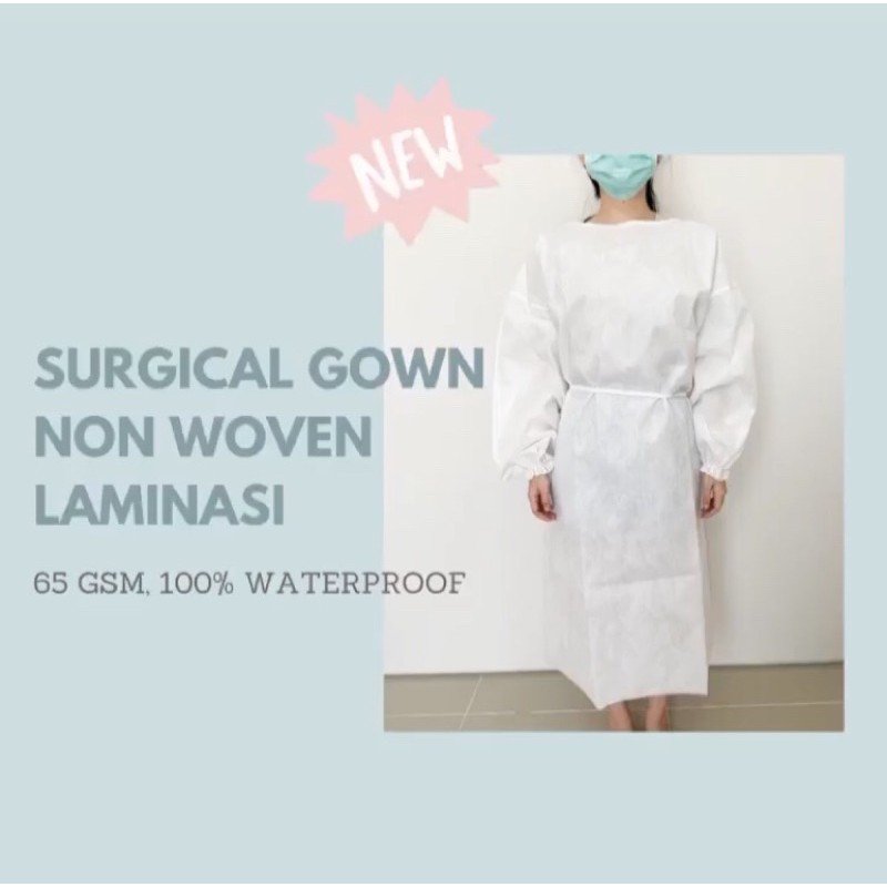 

1 PCS APD SURGICAL GOWN LAMINASI