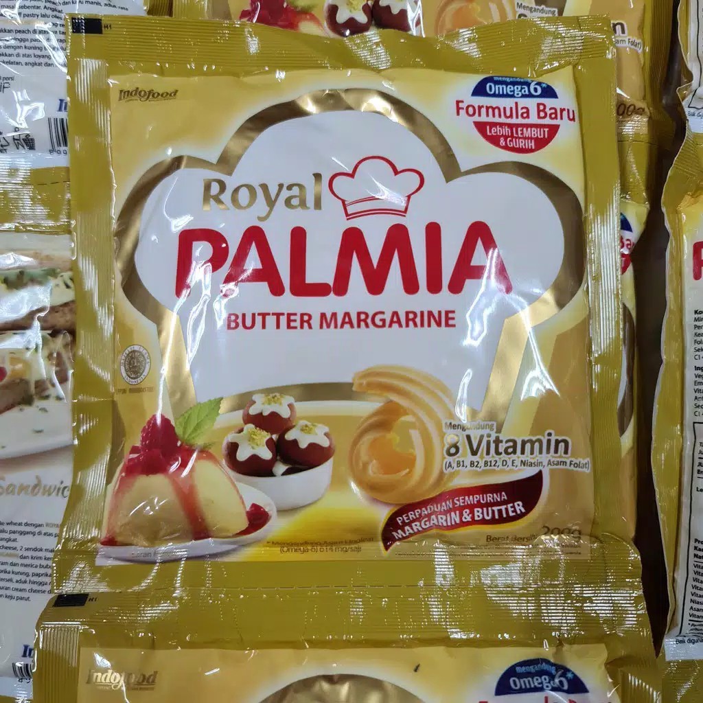 

Margarine ROYAL PALMIA 200gr Sachet Butter Margarine