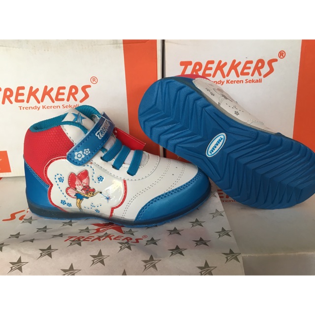 SEPATU LAMPU ANAK PEREMPUAN TREKKERS