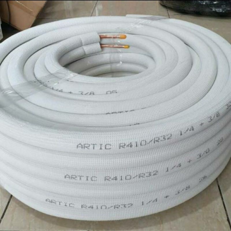 PIPA AC 1/2PK - 1PK  dan 1.5pk - 2pk ARTIC PER meter harga economis pesan 1 = 1meter