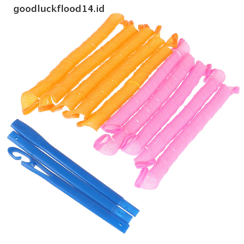 [OOID] 10PCS Hairstyle Roller Sticks  Portable DIY Magic Hair Curler Curling Hair Tools ID