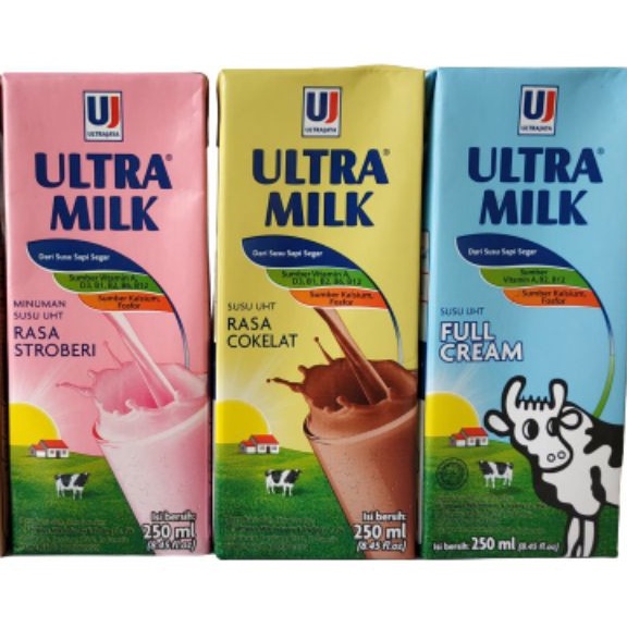 

ULTRA MILK 200ML ALL VARIAN MURAH