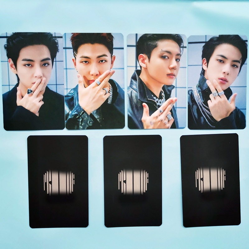 7pcs / Set Kartu Pos Desain BTS Ukuran Kecil