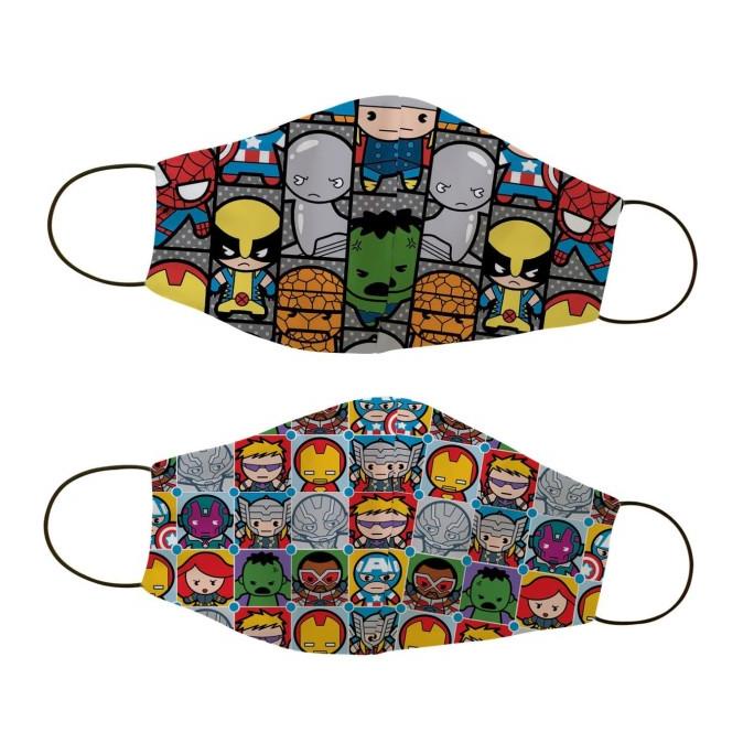 Masker duckbill kain filter lucu anak dan dewasa - superhero type 8 -littlelikz Berkualitas