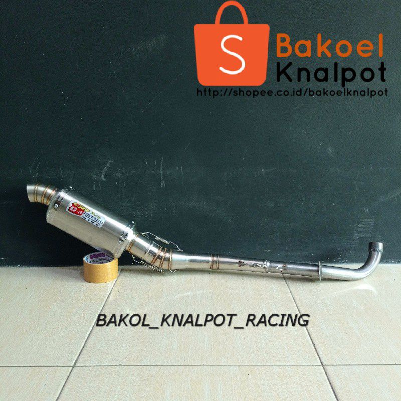 Knalpot CLD C3 oval Jupiter Z, Vega, Supra, Shogun, C70 dll