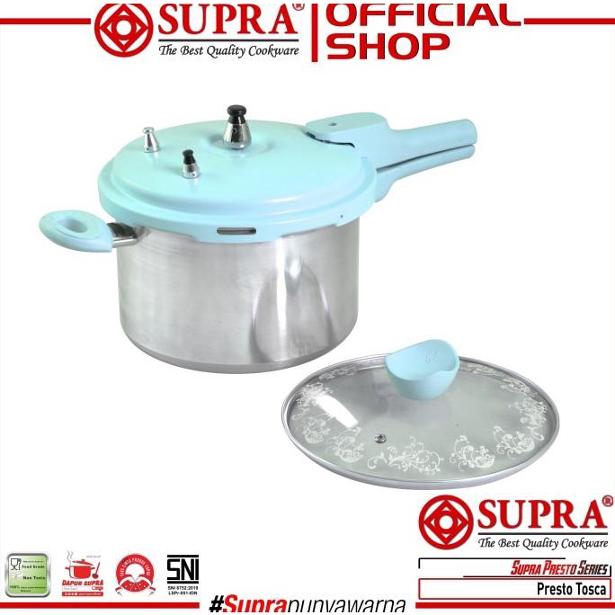 SUPRA Panci Presto 8 Liter - Tosca