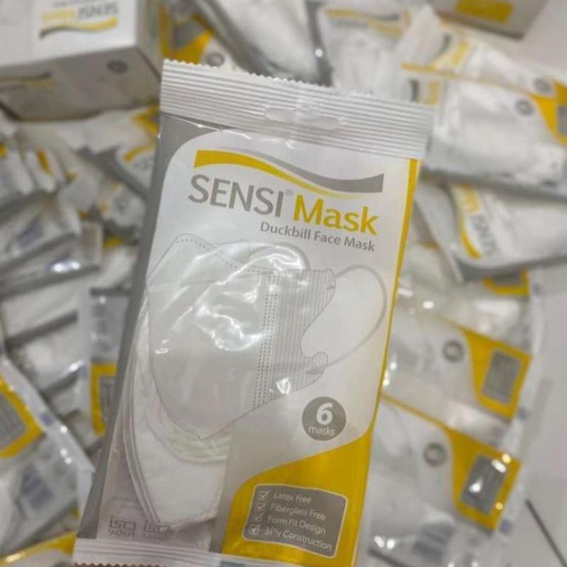 MASKER DUCKBILL SENSI 6PCS MURAH