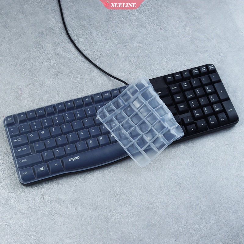 Cover Pelindung Keyboard Bahan Silikon Untuk Rapoo 8200P E9060 E9070 9020 E9050