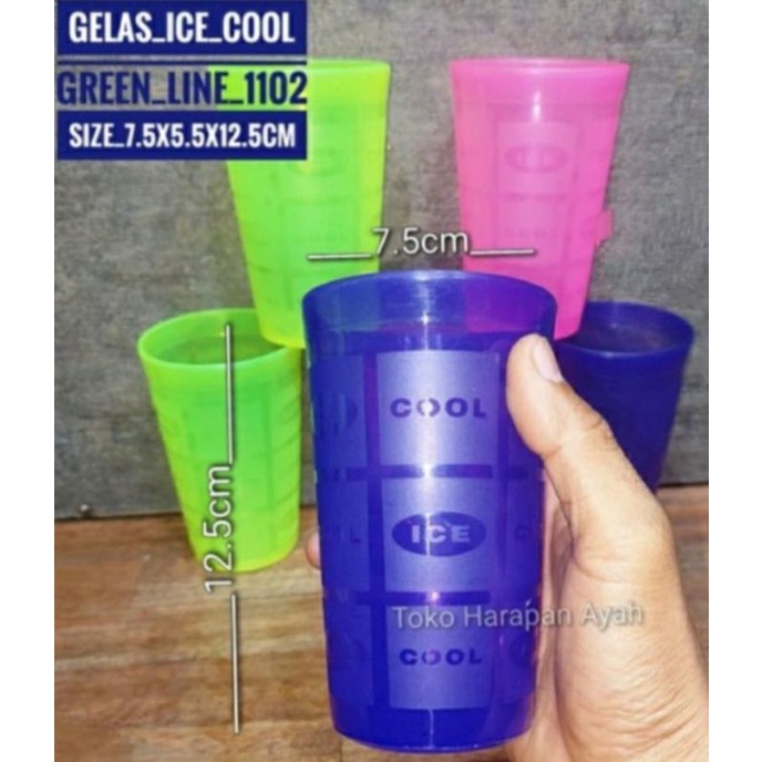 GELAS ALASKA PLASTIK SATUAN / 1 PCS