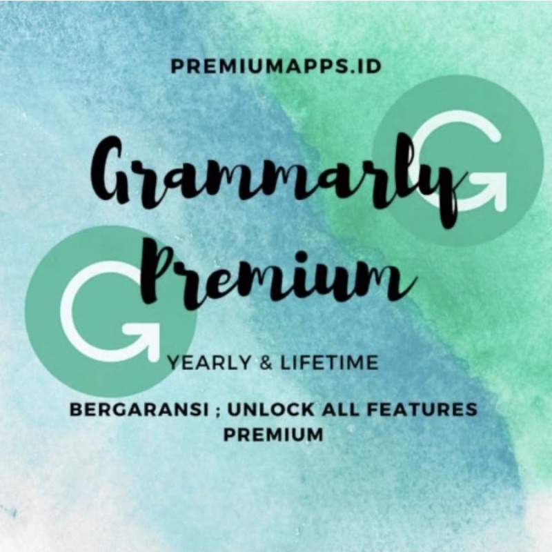 SOFTWARE Grammarly PREMIUM  | BERGARANSI FULL