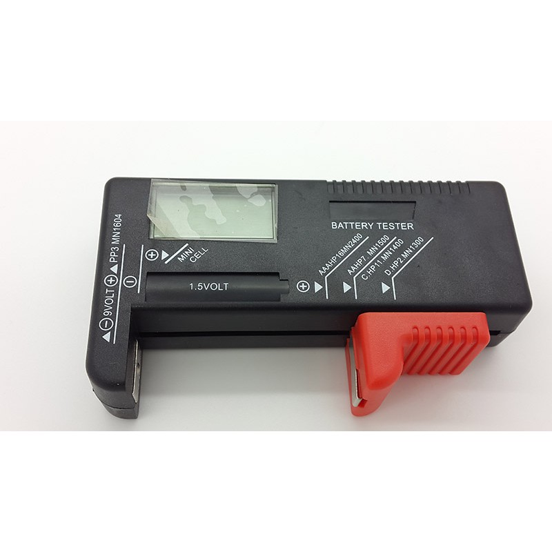 Digital Universal Battery Tester for 9V, 1.5V and AA, AAA, C