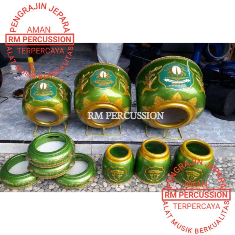 Rebana/Hadroh Semarangan Kencer Genjring Ukir