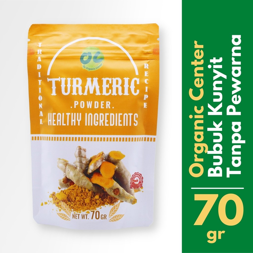 

[oddsolshop] pekanbaru/Organic Center Kunyit 70GR