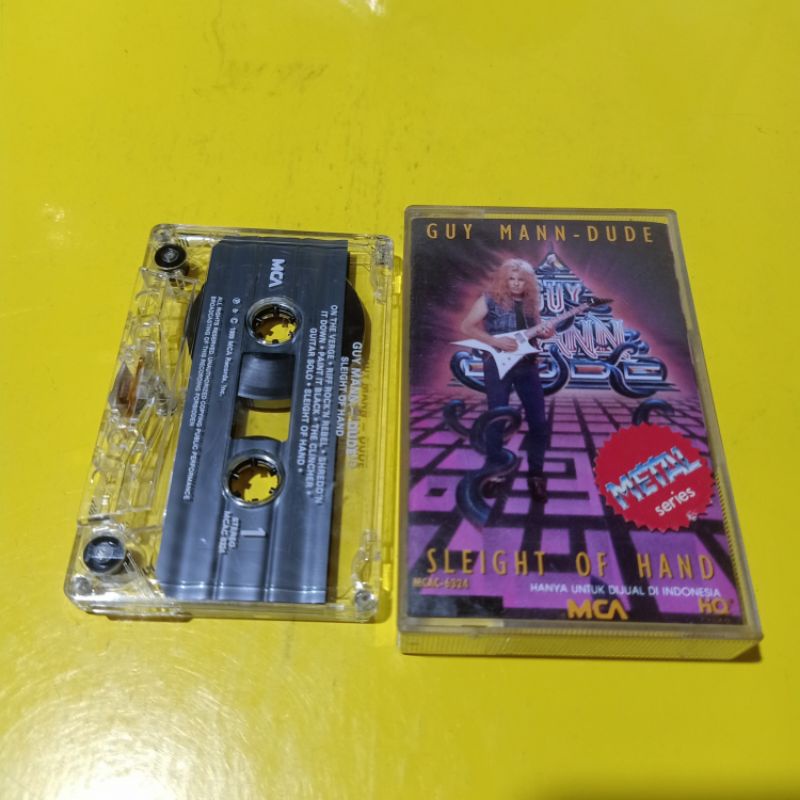 Kaset GUY MANN DUDE Sleight Of Hand
