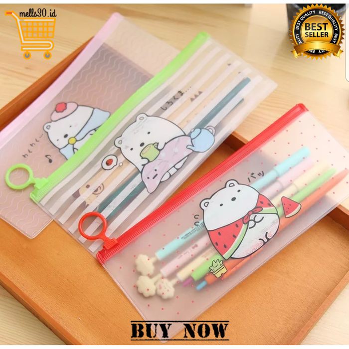 

Tempat Pensil Sekolah BEAR Tempat Pensil Karakter Pouch Pensil Tempat Pensil Anak PB 185