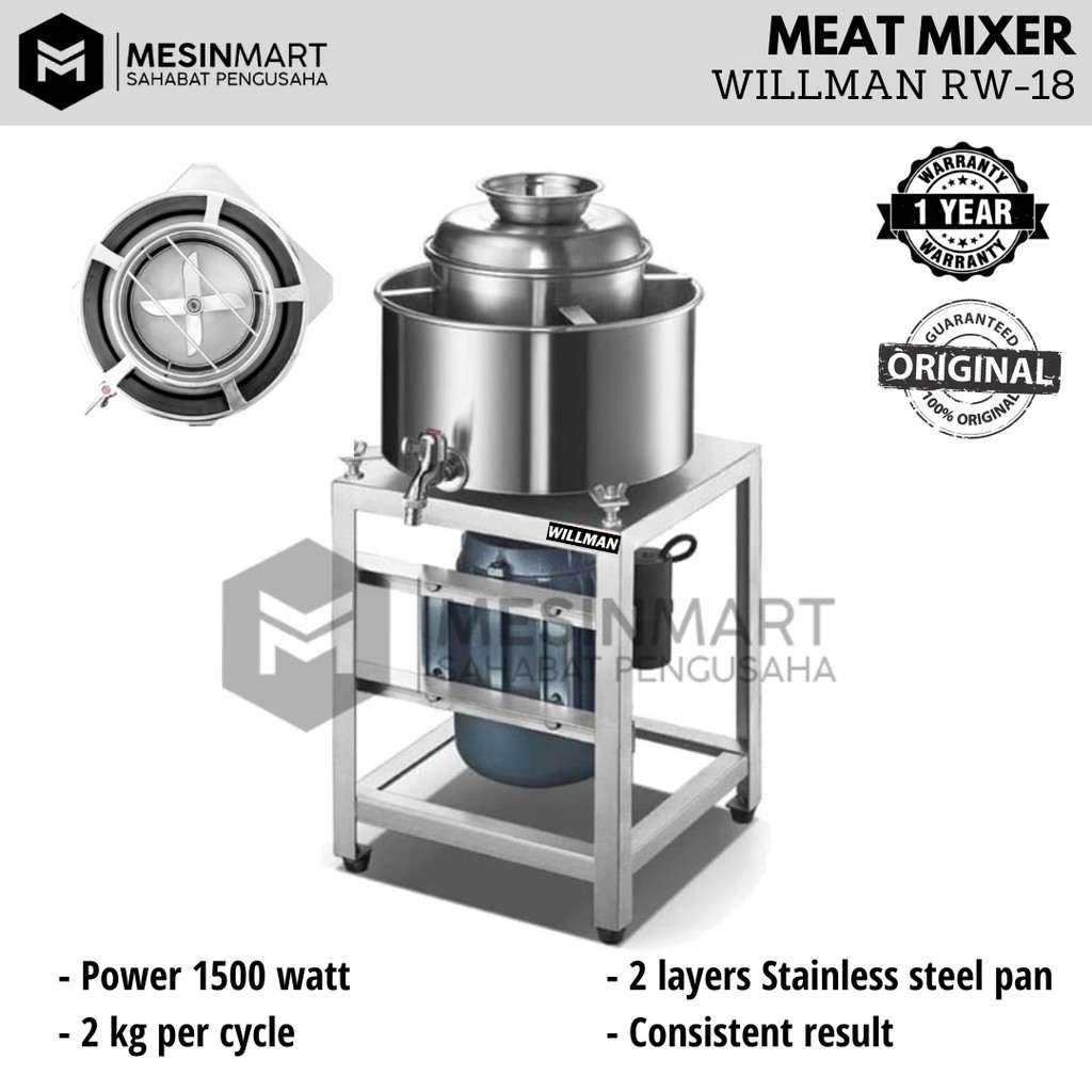 Meat Balls Maker/ Meatball Mixer/ Mesin Giling Adonan Daging Bakso 18