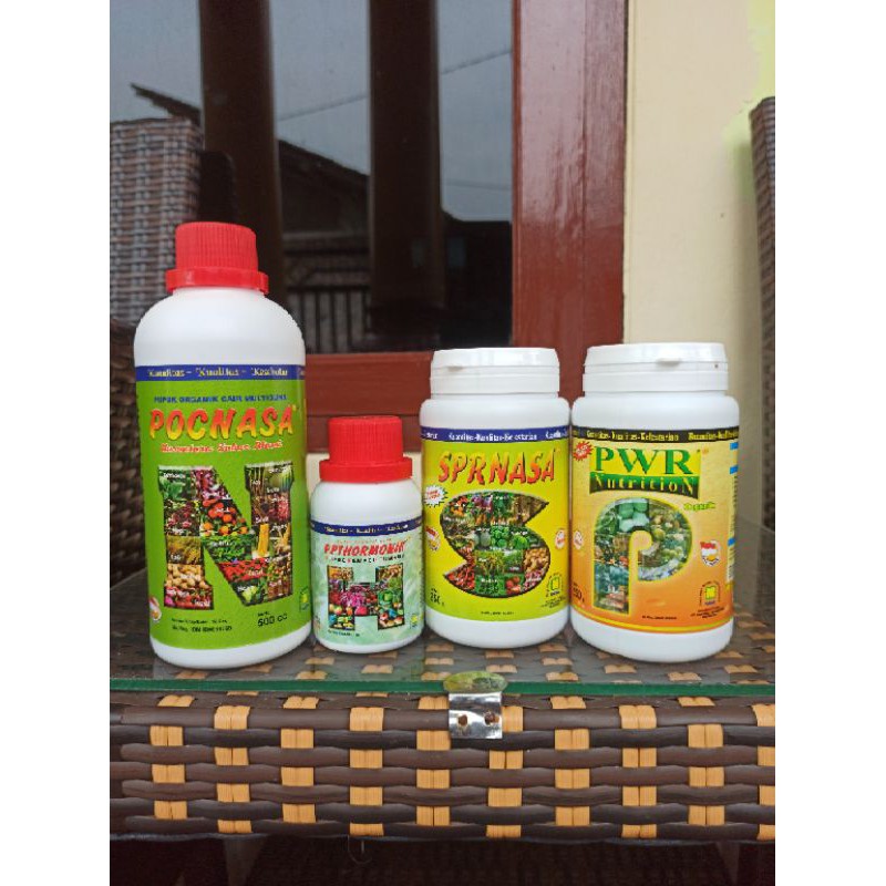 

Pupuk Pelebat Buah Paket Pertanian NASA Tabulampot POC HORMONIK SUPER NASA POWER NUTRITION