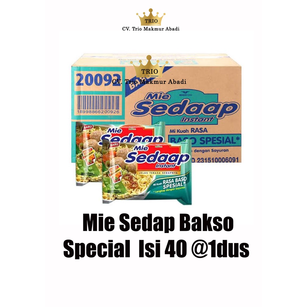 Mie Sedaap Bakso Special 1 Dus