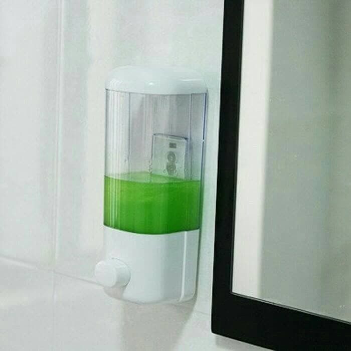 Tempat Sabun Cair Single / Soap Dispenser / Dispenser Sabun Dinding / Hand Soap / Dispenser Sabun Cair / Ukuran 350ML 450ML 500ML