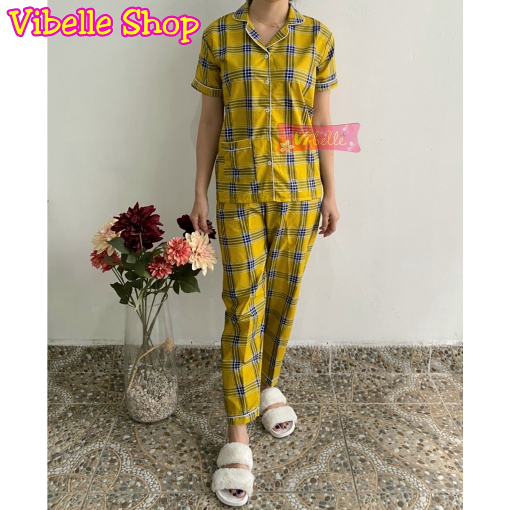 VIBELLECP - CP Vibelle shop grosir baju tidur piyama karakter fashion murah wanita-CP KOTAKBESAR KUNING