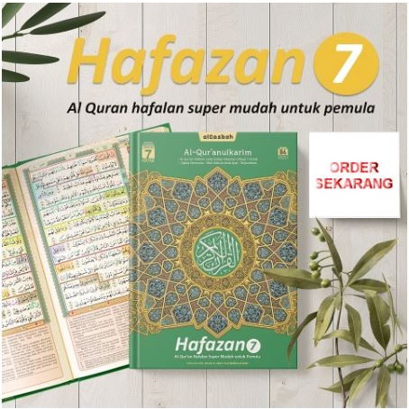 AL QURAN HAFAZAN 7 B6 & A5 / ALQURAN HAFAZAN 7 / AL QURAN HAFALAN HAFAZAN 7