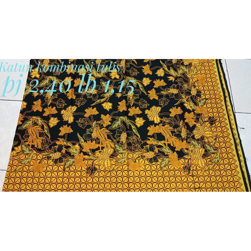 Kain Batik Katun Kombinasi Tulis Adsila | Batik Modern
