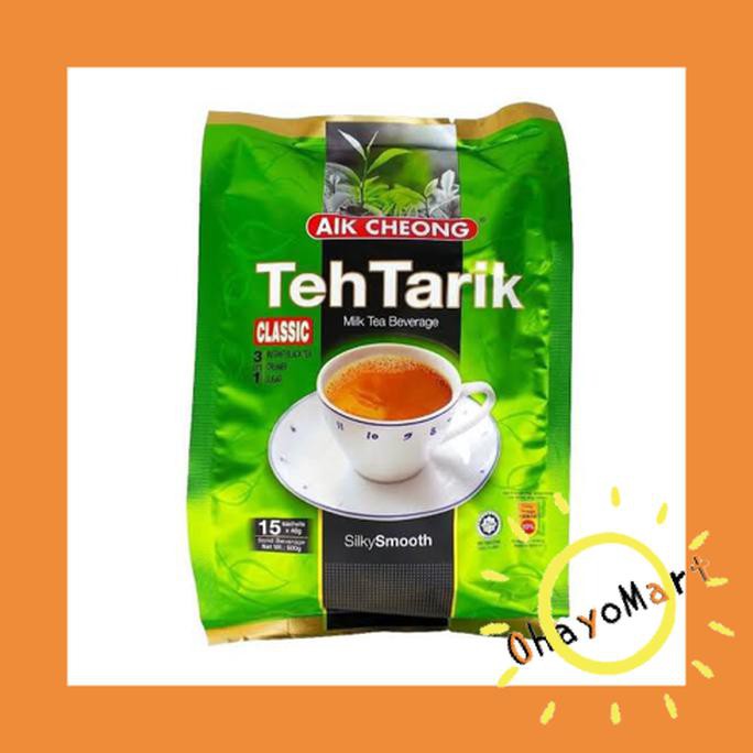 

Teh-Bubuk- Aik Cheong Teh Tarik Classic / Aik cheong 3in1 /Teh tarik instant 600g -Dijamin-Halal.