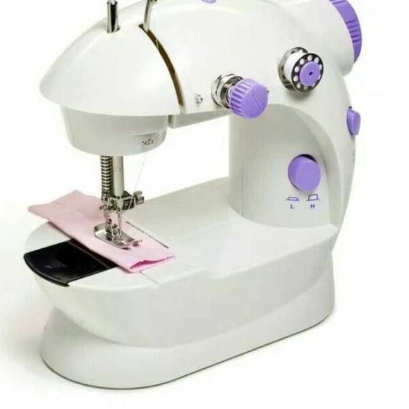 Terlaris Mesin Jahit Mini Portable 2 benang S2 FHSM 202A FHSM-202A set jahit 0LT ✔