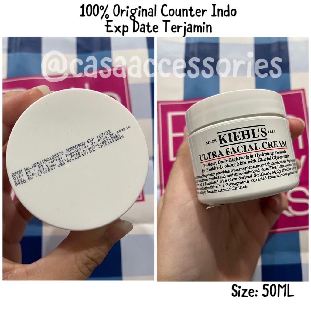 KIEHLS kiehl's Ultra Facial Cream 50ml / Krim Wajah Normal to Dry Skin [ORI] / KHIELS