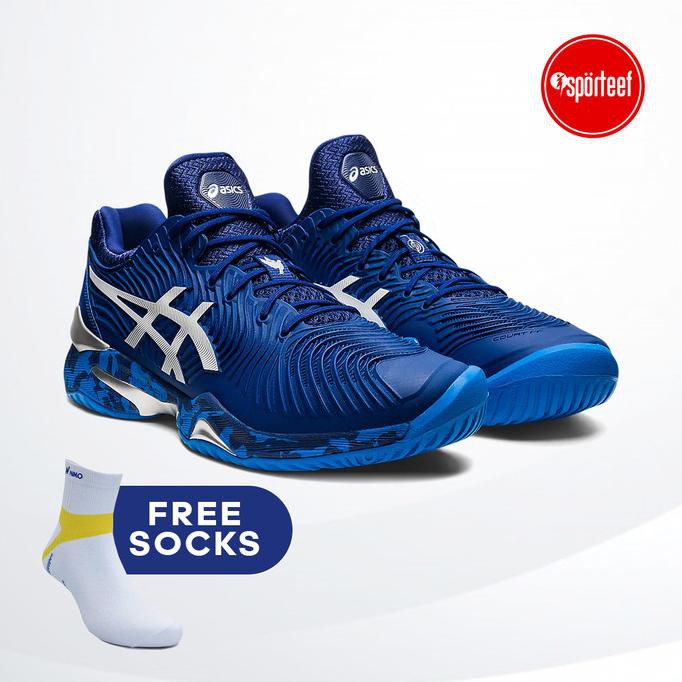 asics djokovic blue