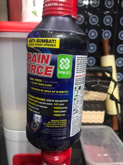 Cairan Anti Sumbat Drain Force 720 Gr Best Seller Original Murah