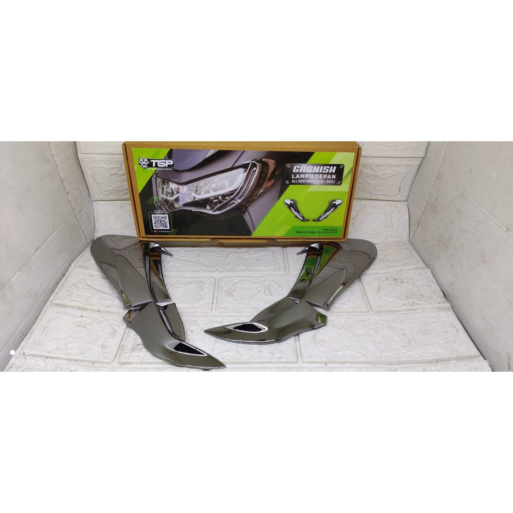 TGP Garnish Lampu Depan All New Nmax 155 (2020 -2021) Aksesoris Variasi