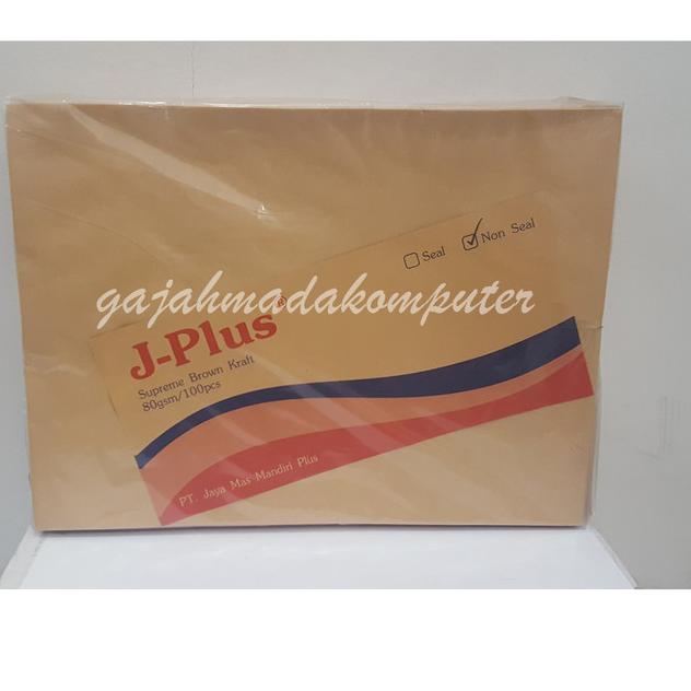

❈ Amplop Kertas Coklat Samson merk J Plus uk A4 isi 100pcs ☏