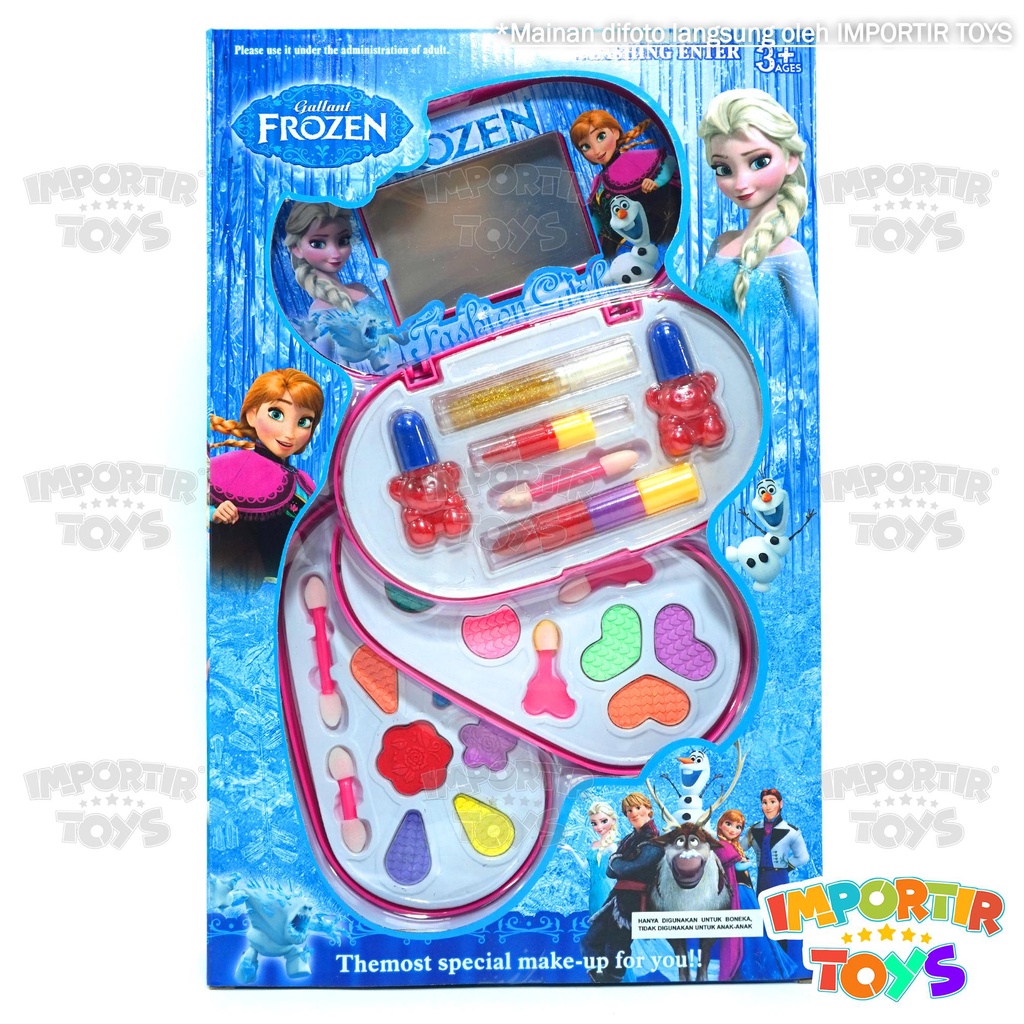 Makeup Set Make Up Anak Frozen Eyeshadown Mainan Anak Lengkap SNI