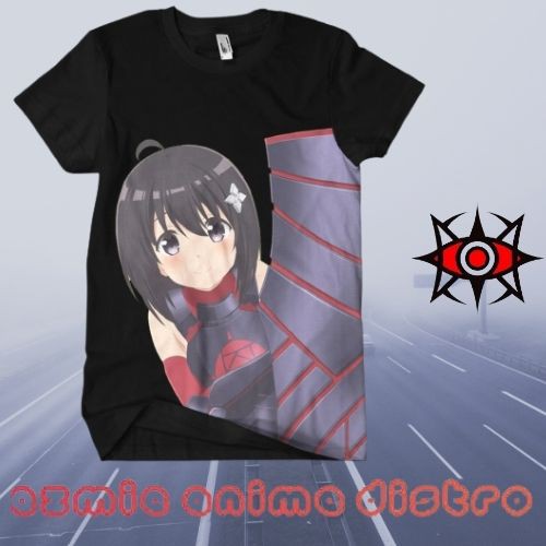 kaos 3D Fullprint Anime Maple Bofuri