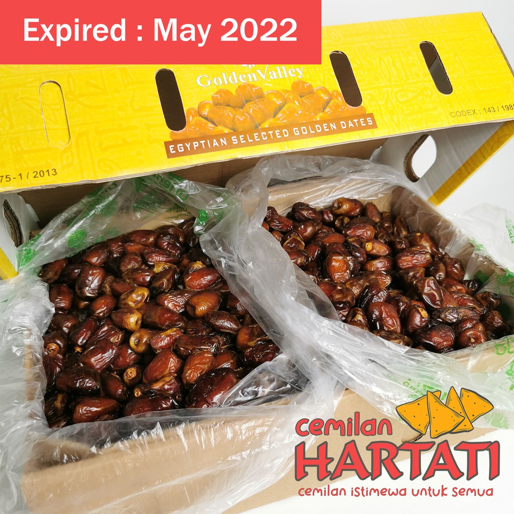 Kurma Mesir Golden Valley ( 10kg ) / Kurma Madu Mesir Golden Valley